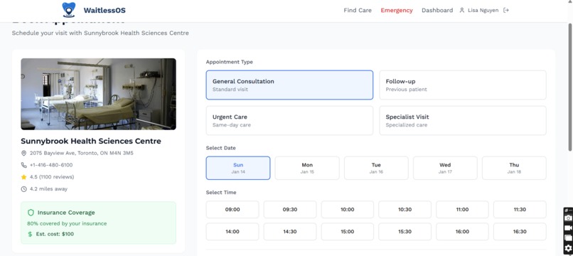 WaitlessOS - Healthcare Booking Platform – screenshot 16