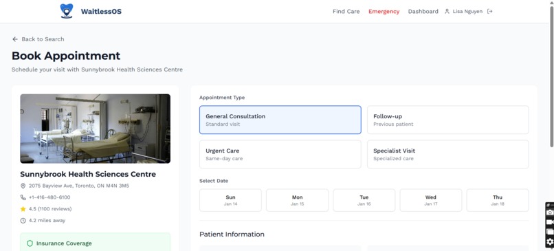 WaitlessOS - Healthcare Booking Platform – screenshot 17