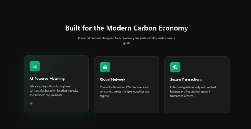 CarbonFlow - Carbon Capture Marketplace – screenshot 2