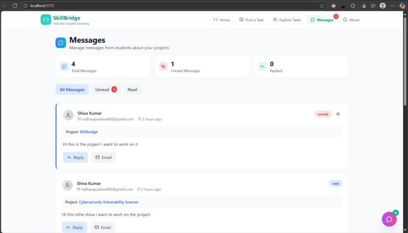 SkillBridge – screenshot 1