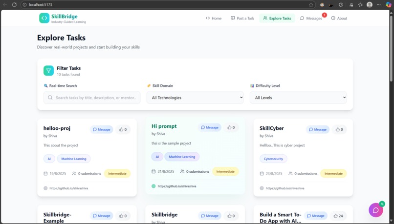SkillBridge – screenshot 3