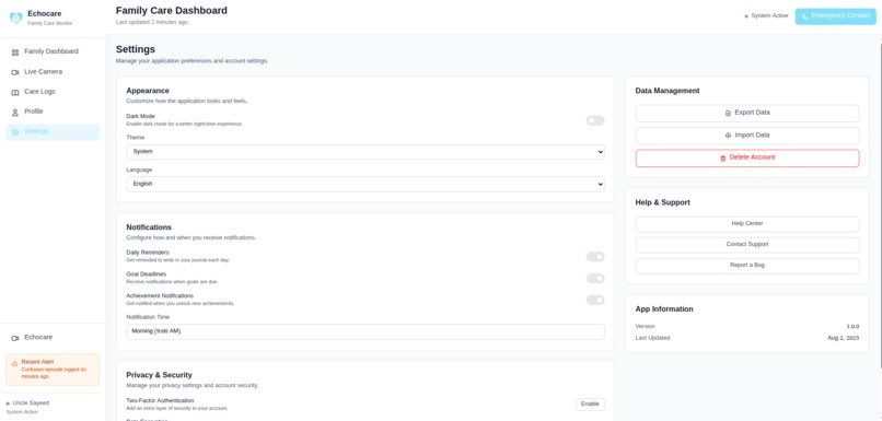 Echocare – screenshot 9