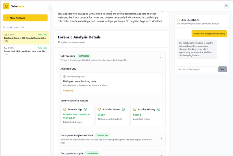 SafeLease – screenshot 7