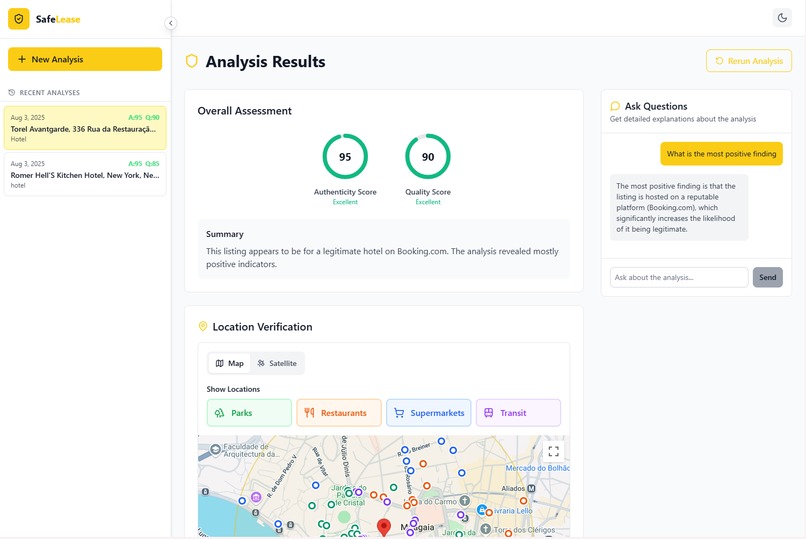 SafeLease – screenshot 5