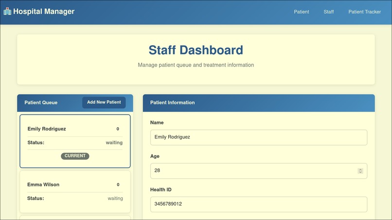 MediQ – screenshot 2
