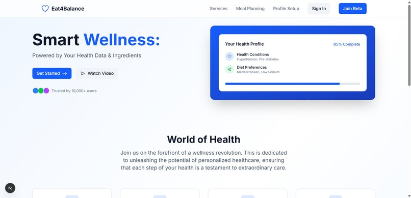 Eat4Balance – screenshot 1