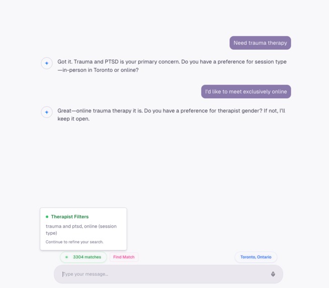 TheraMatch – screenshot 2
