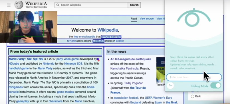 WebSight – screenshot 2
