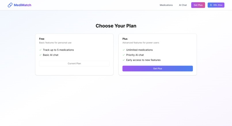 MediMatch – screenshot 2