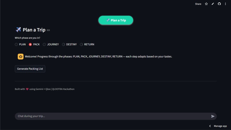 QLOOTRA-AI TRAVEL COMPANION – screenshot 4