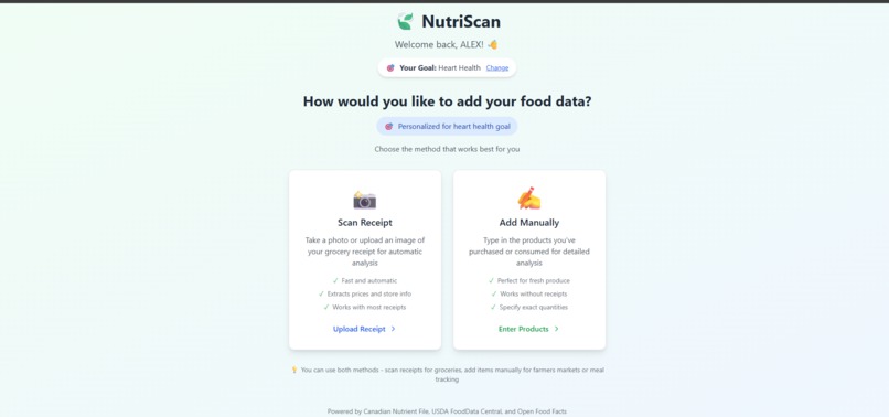 NutriScan - Smart Nutrition Analysis for canadians – screenshot 3