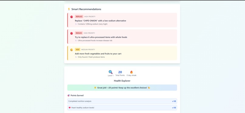 NutriScan - Smart Nutrition Analysis for canadians – screenshot 8