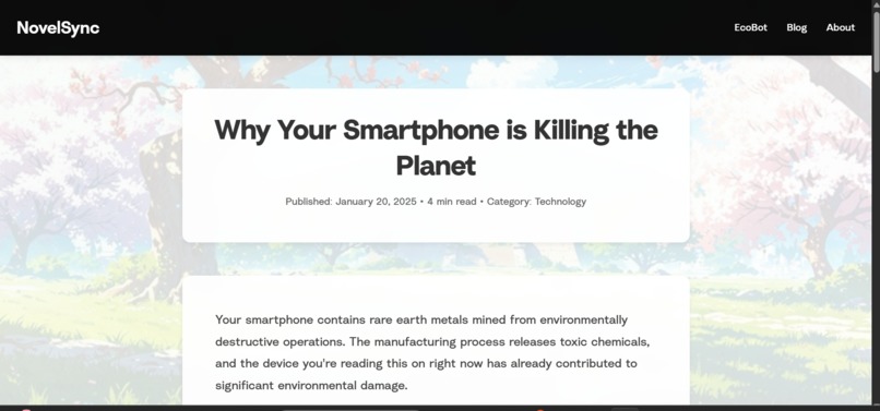 NovelSync – screenshot 4