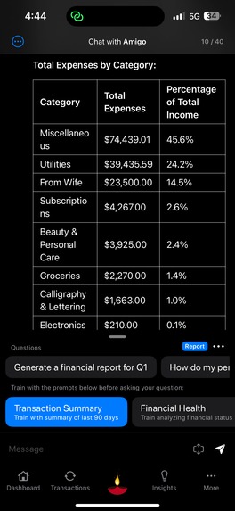 Amigo AI - Expense Manager – screenshot 25