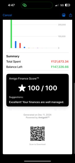 Amigo AI - Expense Manager – screenshot 28