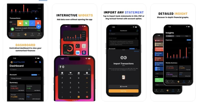 Amigo AI - Expense Manager – screenshot 2