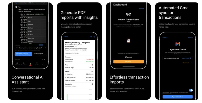 Amigo AI - Expense Manager – screenshot 3