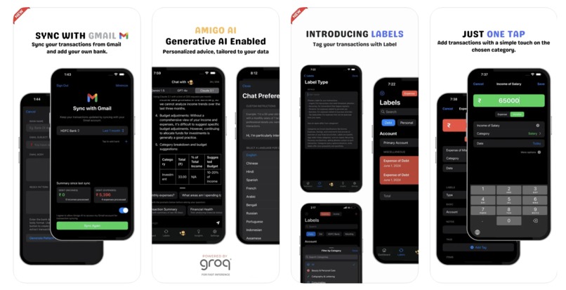 Amigo AI - Expense Manager – screenshot 4