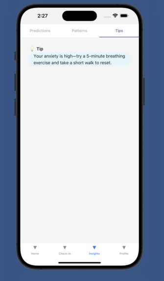 Anxiety Predictor – screenshot 1