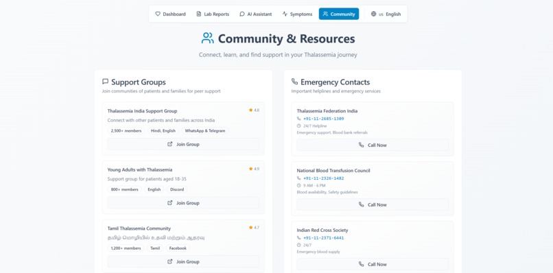 ThalaCare AI Assistant – screenshot 6