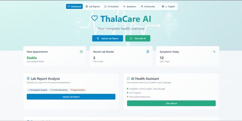 ThalaCare AI Assistant – screenshot 2