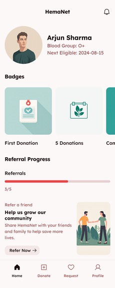 HemaNet – screenshot 3