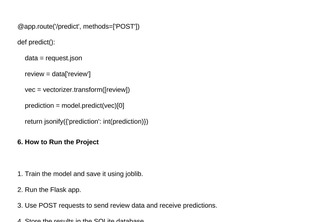 Fake Product Review Detection system using Aiml