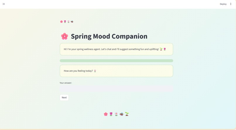 Spring Mood Companion  – screenshot 1