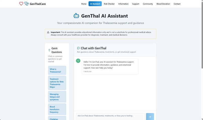 GenThalCare  – screenshot 1