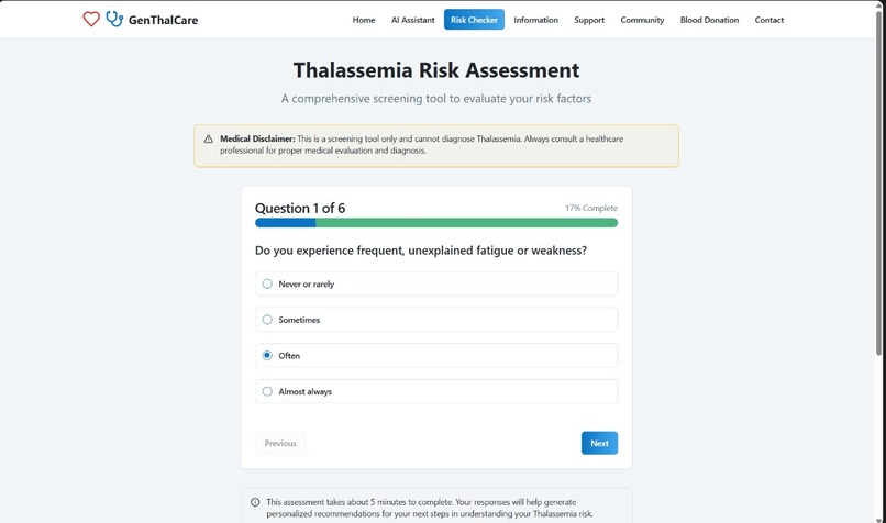 GenThalCare  – screenshot 4