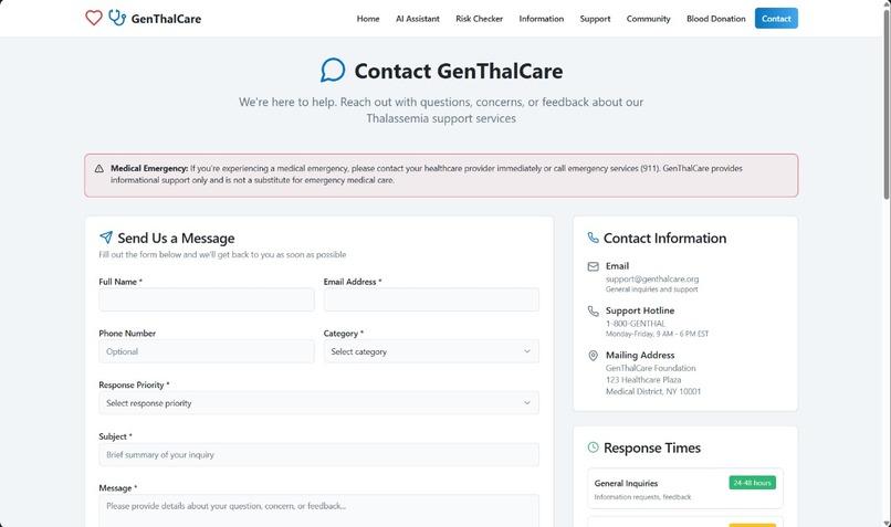GenThalCare  – screenshot 6