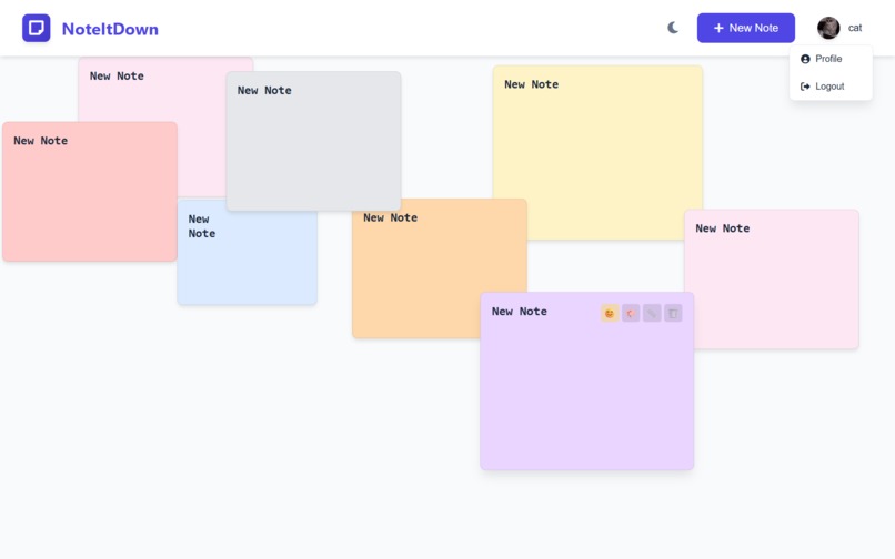 NoteItDown – screenshot 1