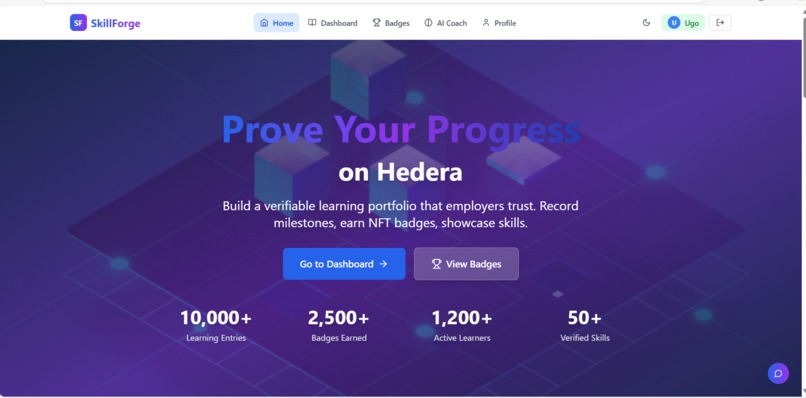SkillForge – screenshot 2