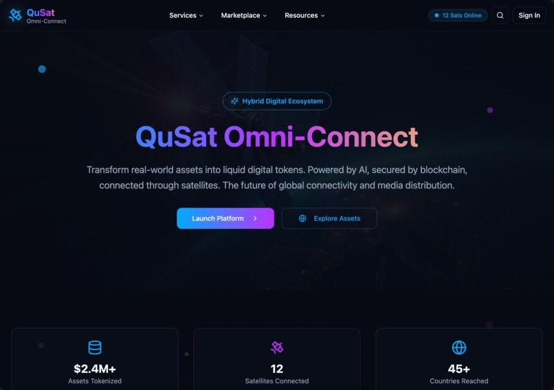 QuSat Omni-Connect – screenshot 1