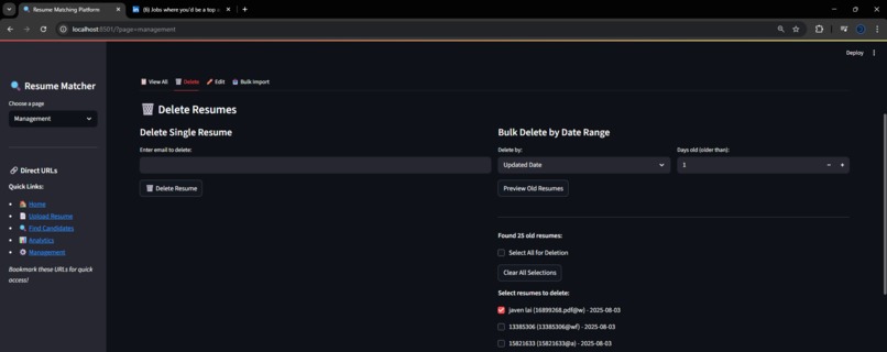 Resume Matcher – screenshot 9