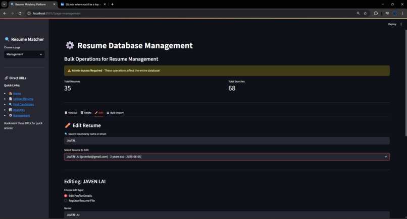 Resume Matcher – screenshot 10