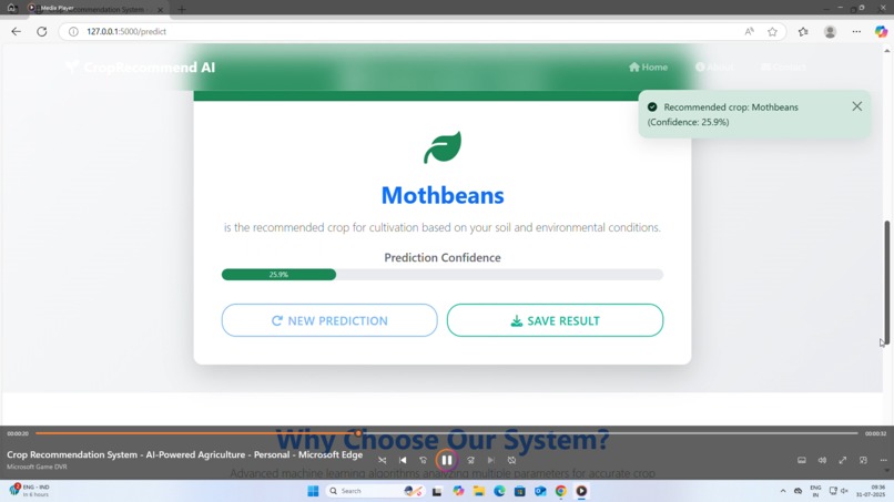 FarmSage:AI-Powered Crop Recommendations for Smarter Farming – screenshot 3