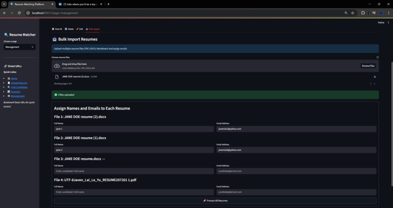 Resume Matcher – screenshot 11