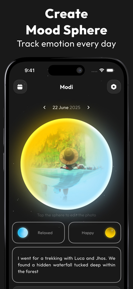 Modi - Mood Diary – screenshot 1