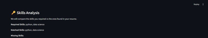 AI Resume Analyzer – screenshot 1