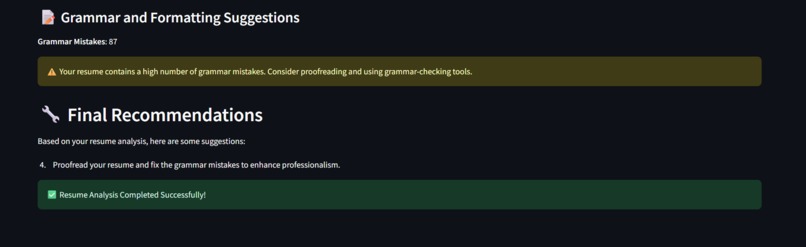 AI Resume Analyzer – screenshot 6