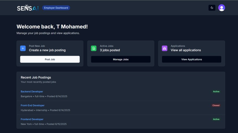 SensAI – screenshot 10