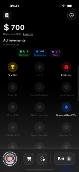 Hit21: Blackjack Game – screenshot 3