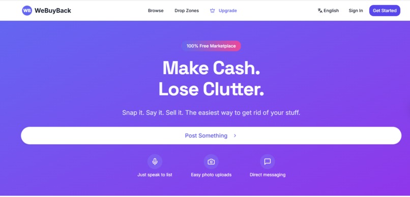 WeBuyBack – screenshot 1