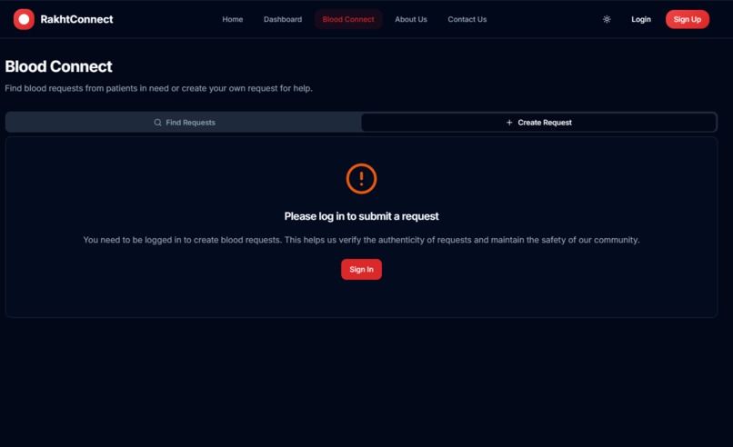 RakhtConnect – screenshot 1