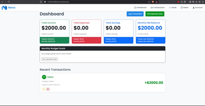 Netra – screenshot 1