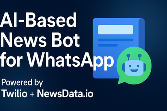  AI-Based News Bot for WhatsApp
