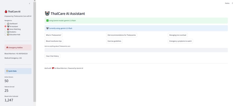 ThalCare AI – screenshot 3