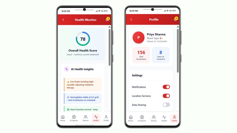 ThalassCare AI – screenshot 3