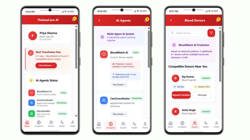 ThalassCare AI – screenshot 2